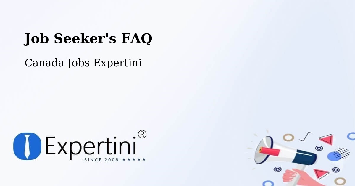 Job Seeker FAQ – Tamarack - Canada Jobs Expertini